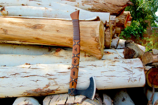 Bearded Viking Axe Camping Hatchet Axe