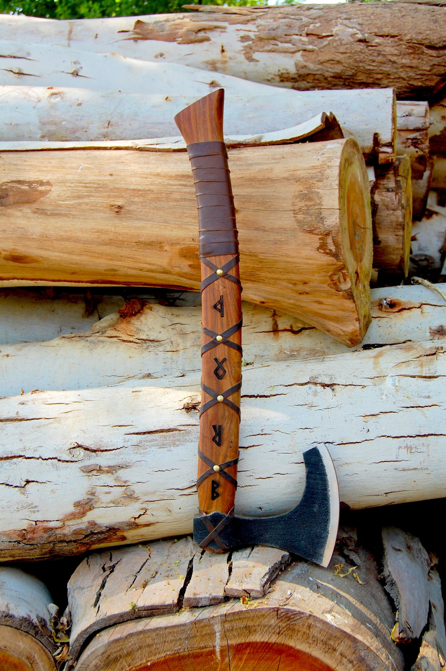 Bearded Viking Axe Camping Hatchet Axe