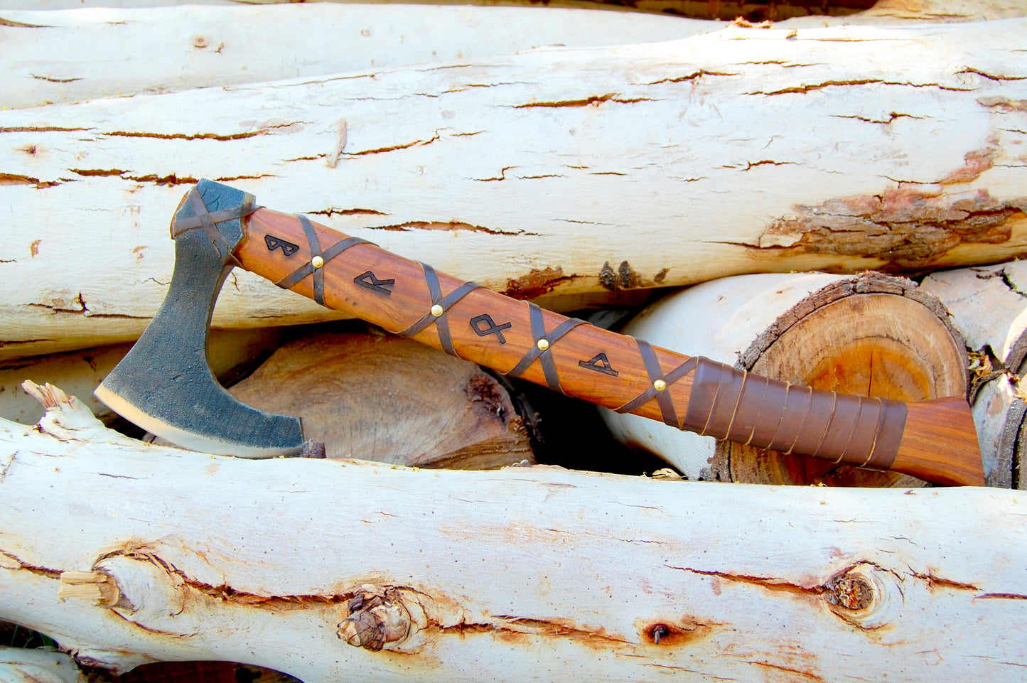 Bearded Viking Axe Camping Hatchet Axe