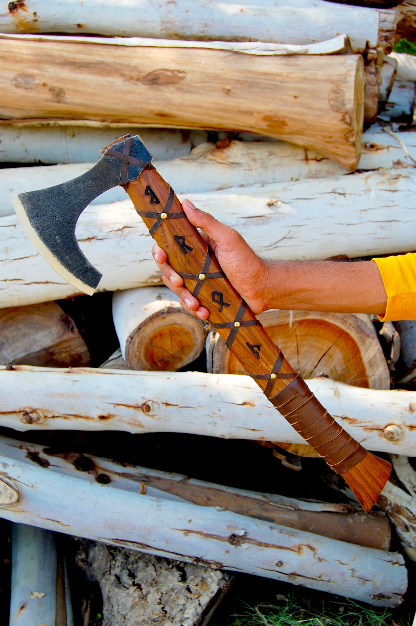 Bearded Viking Axe Camping Hatchet Axe