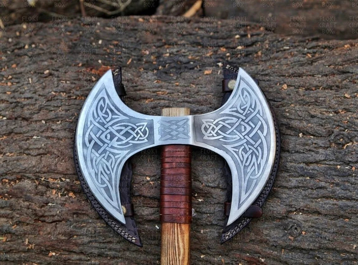 Storm Double Headed Axe Wrapped Handle